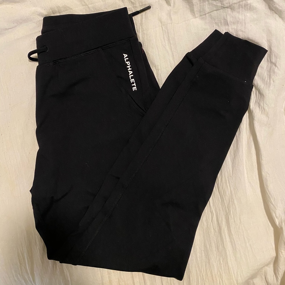 Alphalete V2 Premium Black Joggers